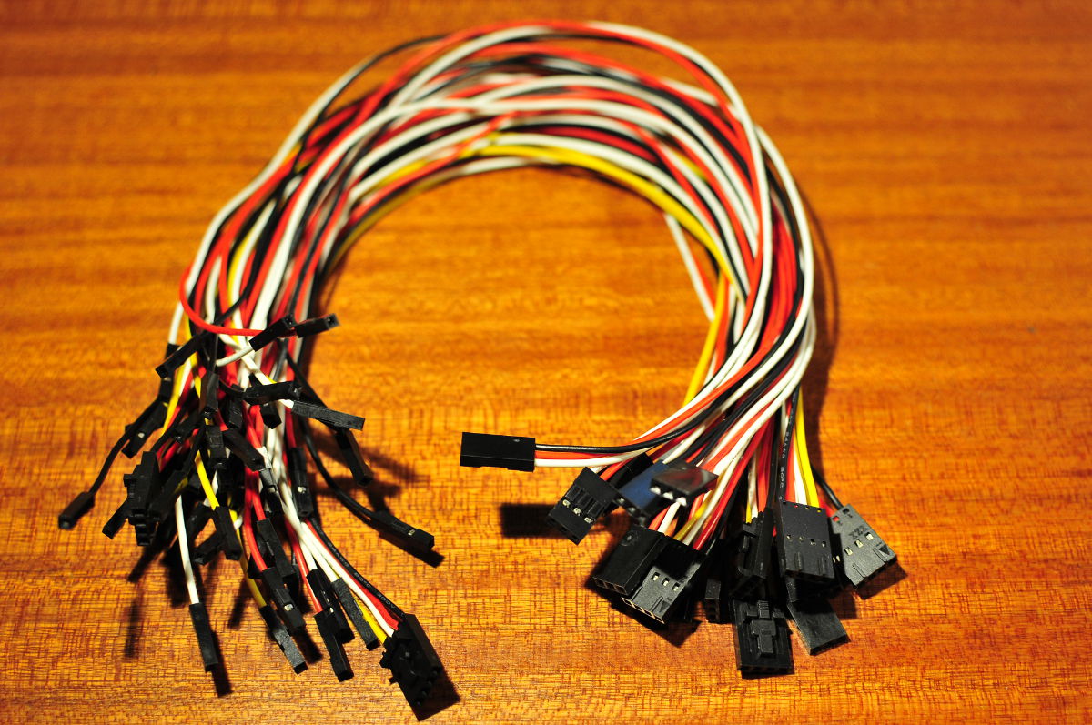 Cables for Arduino shield