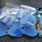 The acrylic parts for my hexapod