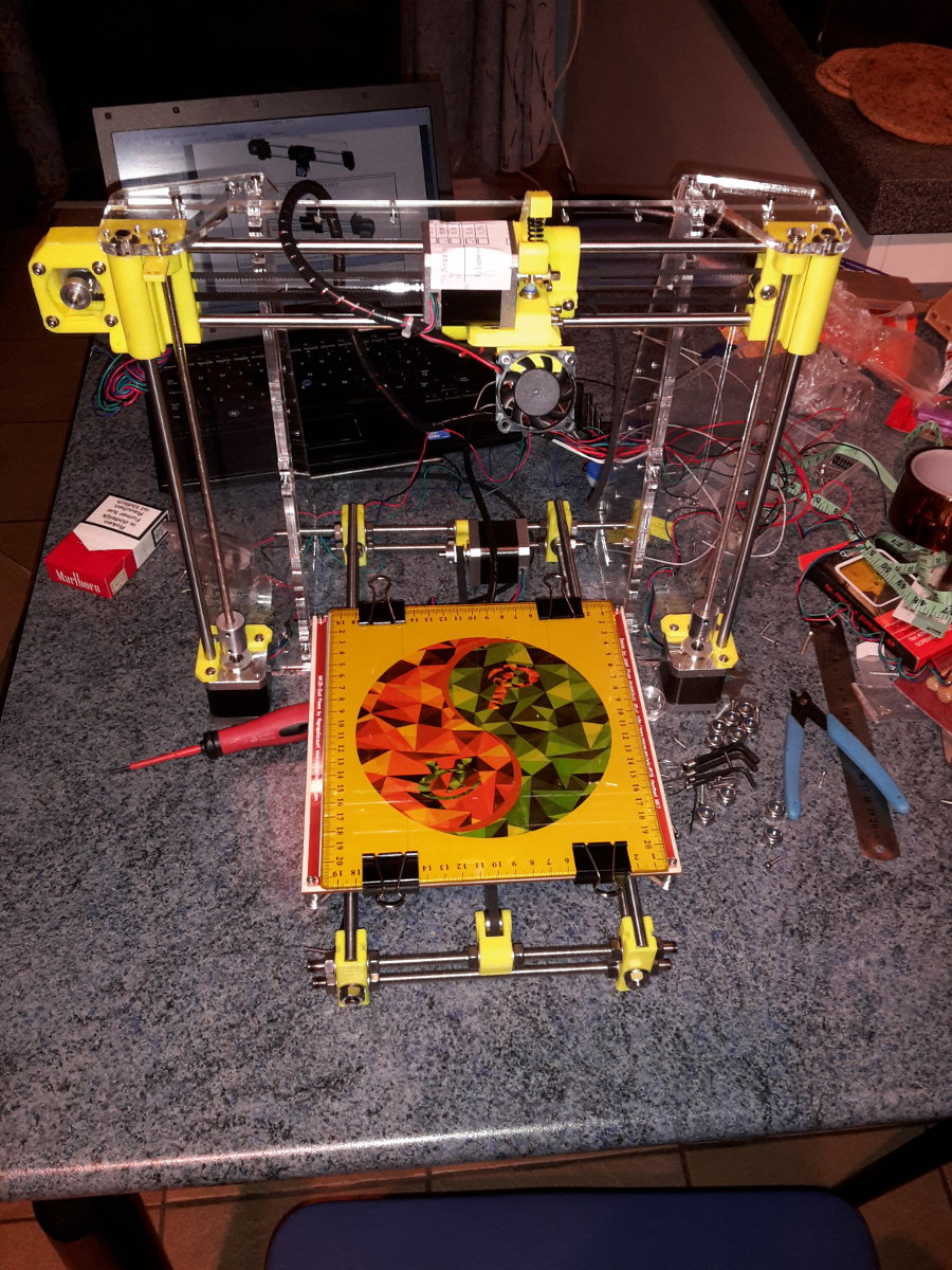 Building a Prusa I3 3D printer